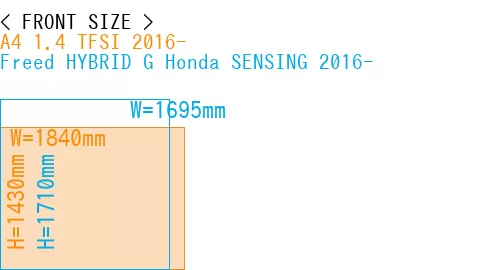 #A4 1.4 TFSI 2016- + Freed HYBRID G Honda SENSING 2016-